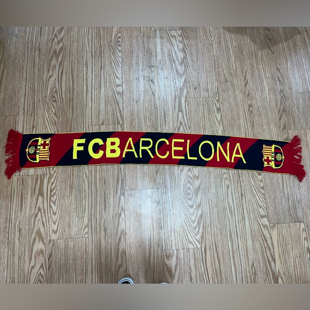 Barcelona Soccer Scarf